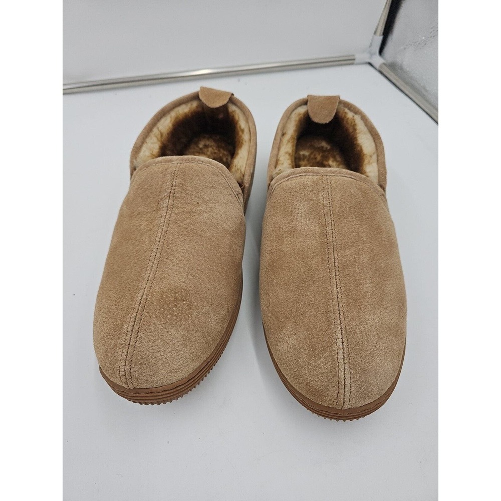 Lamo Womens Faux Fur Lined Suede Slippers Size 9